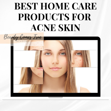 Home care products for acne skin