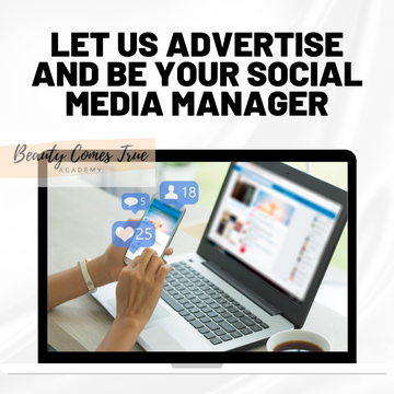 Let us advertise & be your social media manager
