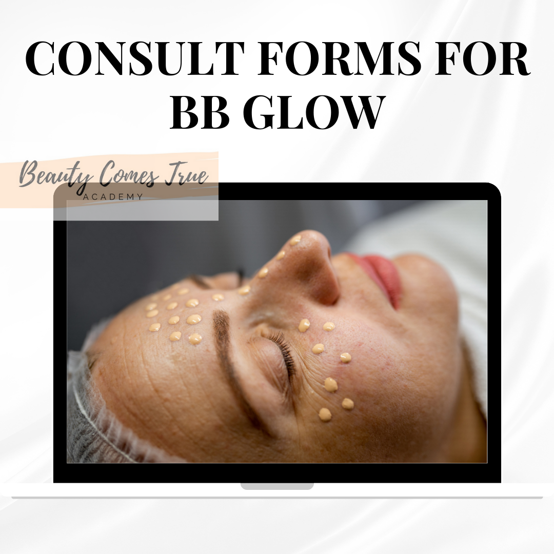 Consult forms for BB Glow