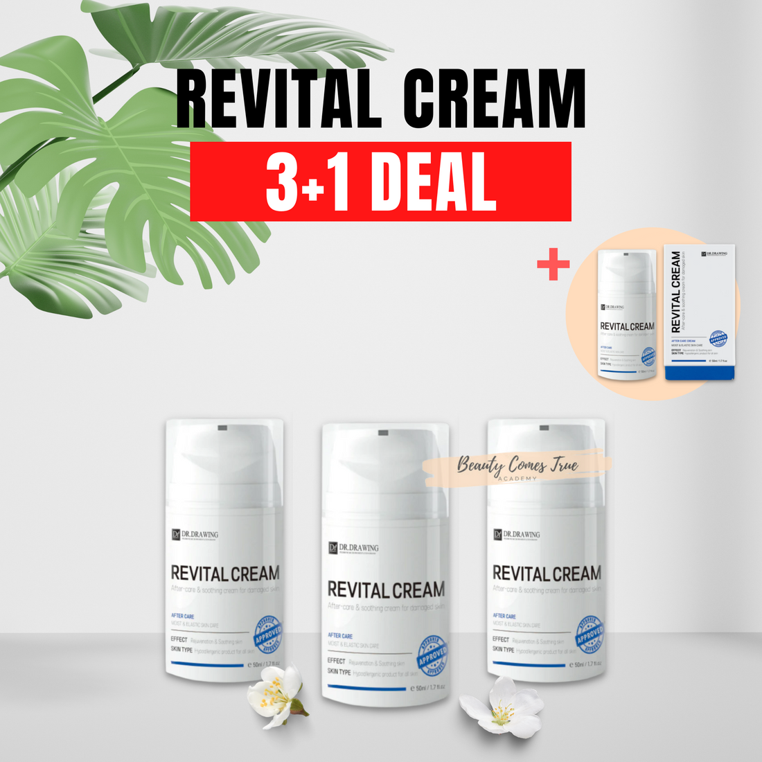 3 + 1 Deal Revital cream 50ml