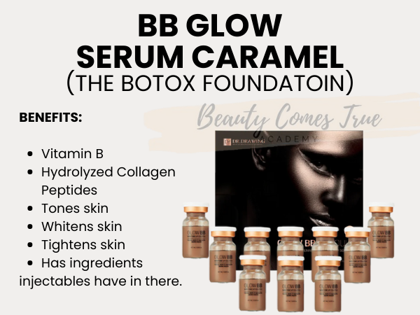 Bb glow serum caramel 7ml x 10 no.25