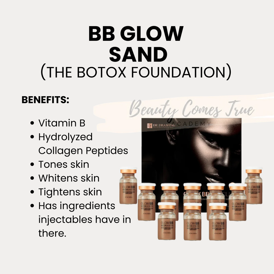 Bb glow sand 7ml x 10 bottles no.24