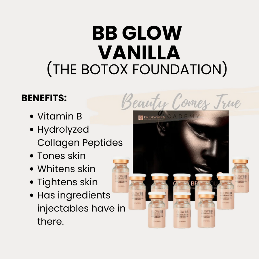 BB Glow Serum Vanilla 7ml x 10 bottles No.23
