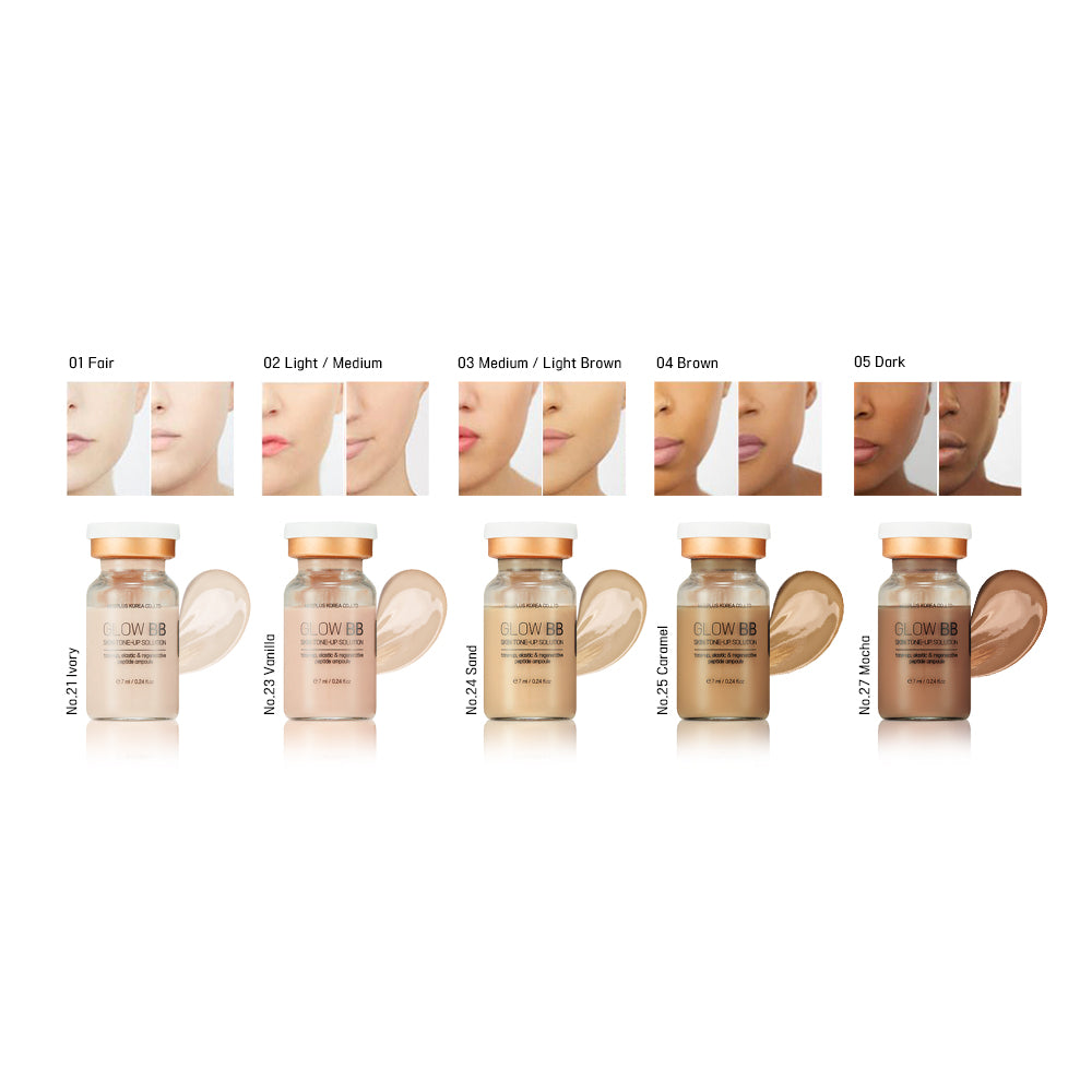 BB Glow Serum Ivory 7ml x 10 bottles No.21