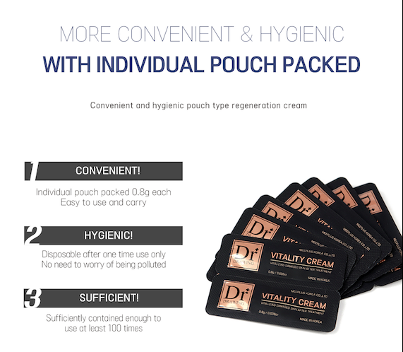 Vitality cream x 100 satchels