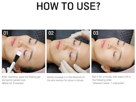 Peeling gel