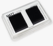 Matt Black Eyelash Extensions Silk Lashes Ellipse Lashes False Lashes