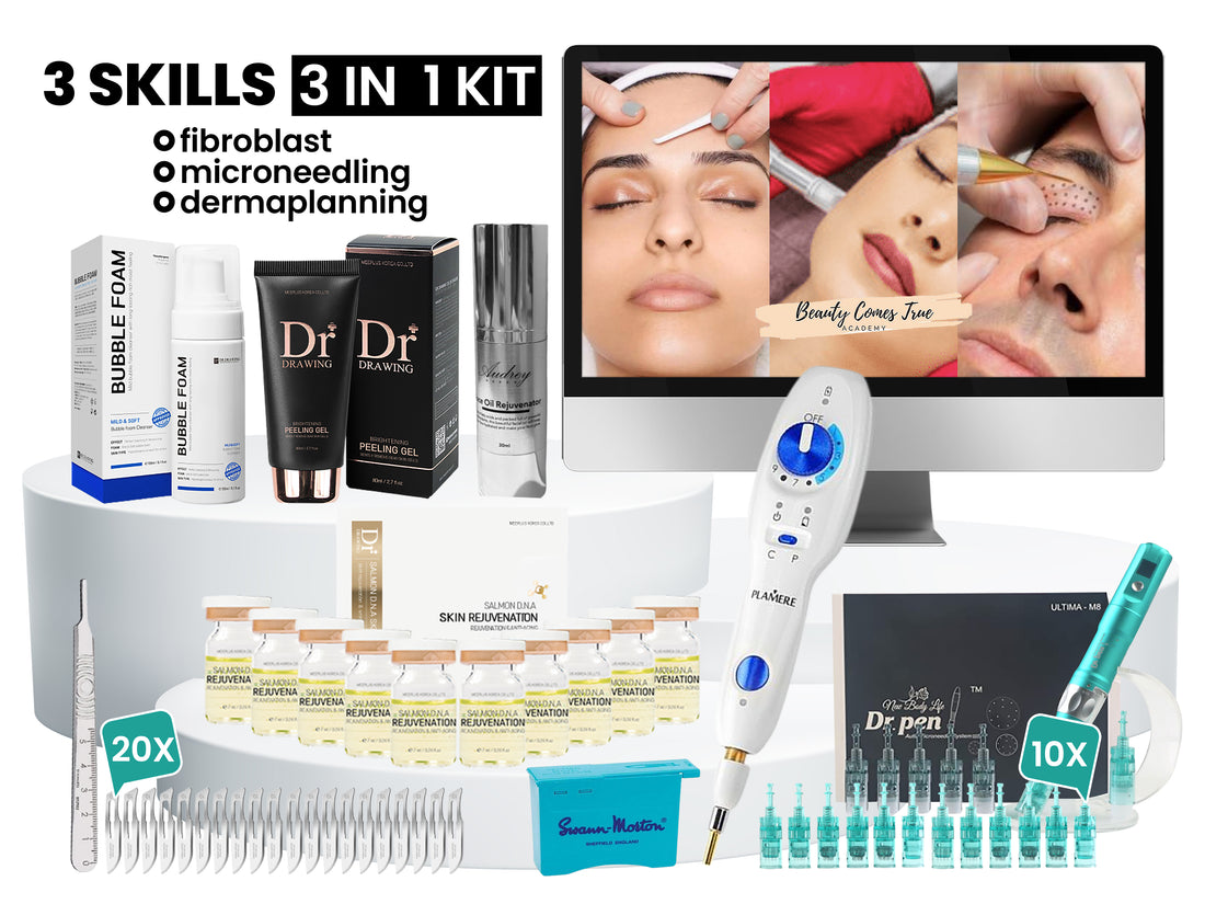 3 in 1 Fibroblast, Dermaplanning & Microneedling