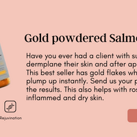 Gold Salmon dna serum powdered gold 35ml