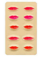 Lip blush practise sheets - Beauty Comes True Academy