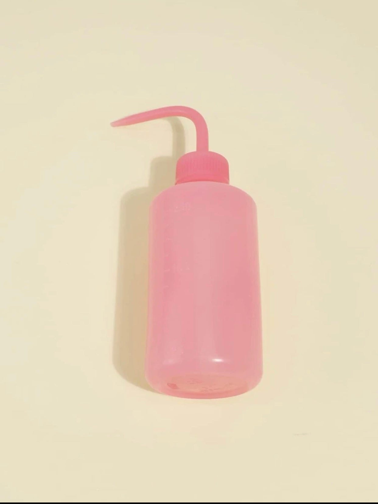 Pink bottle