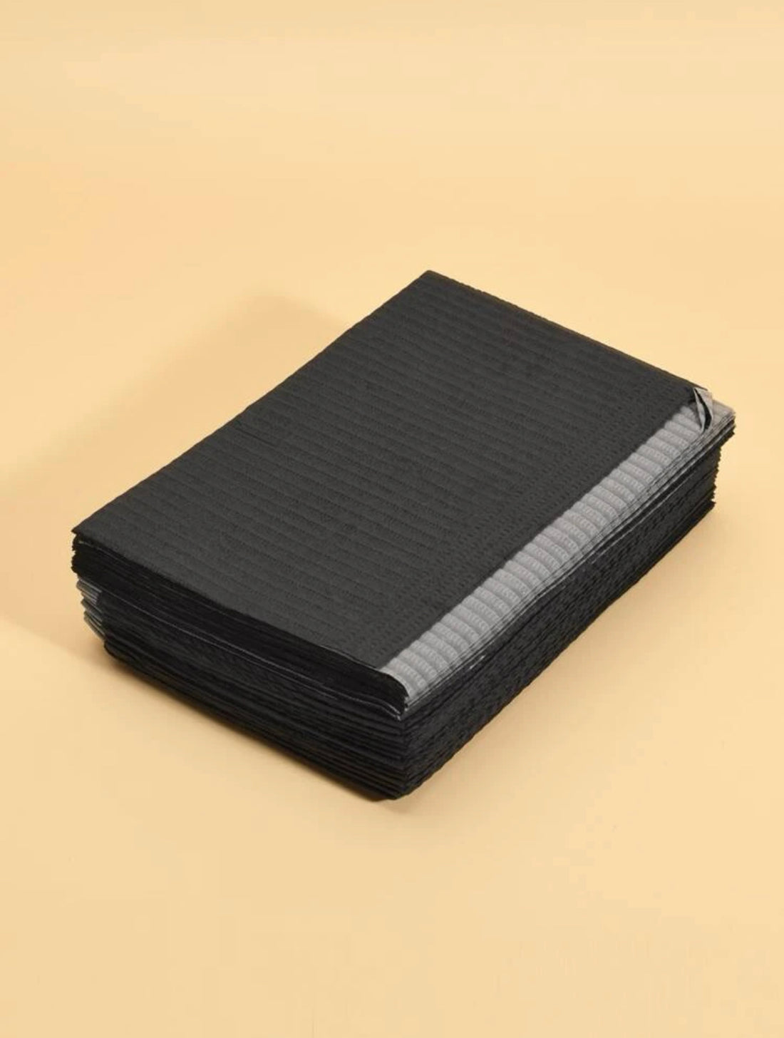 Disposable black work bench mat